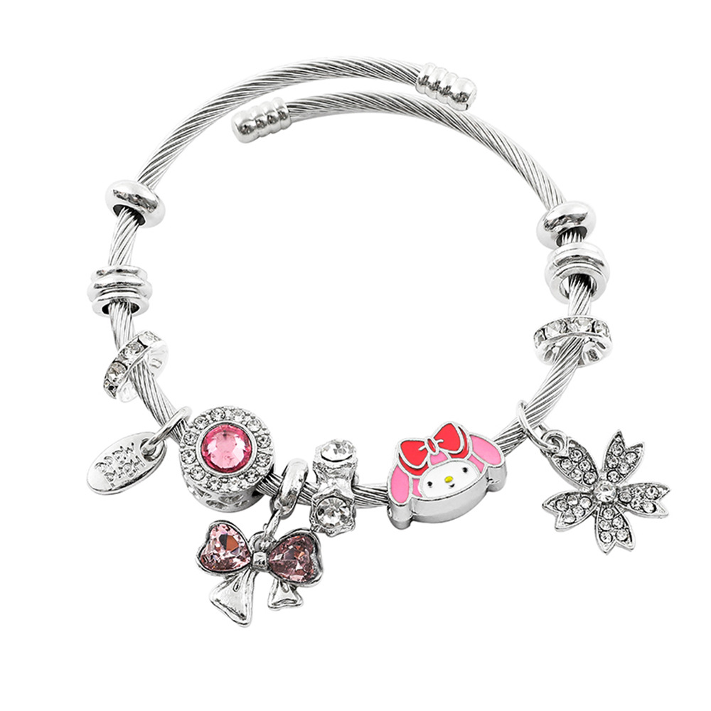 Kuromi anime bracelet