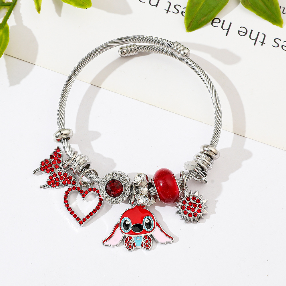 stitch anime bracelet