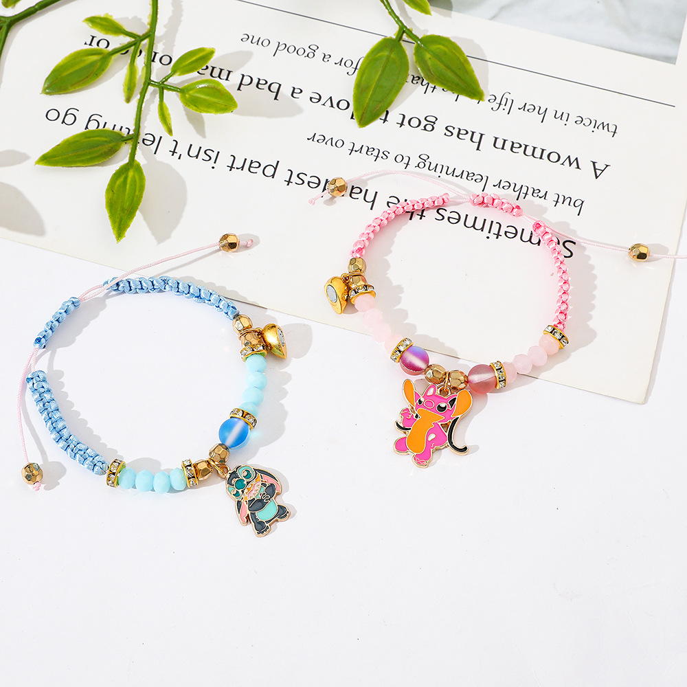 stitch anime bracelet