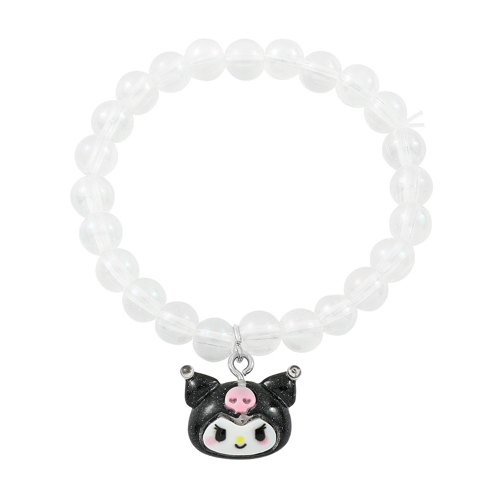 Kuromi anime bracelet