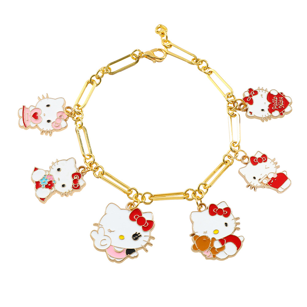 hello kitty anime bracelet