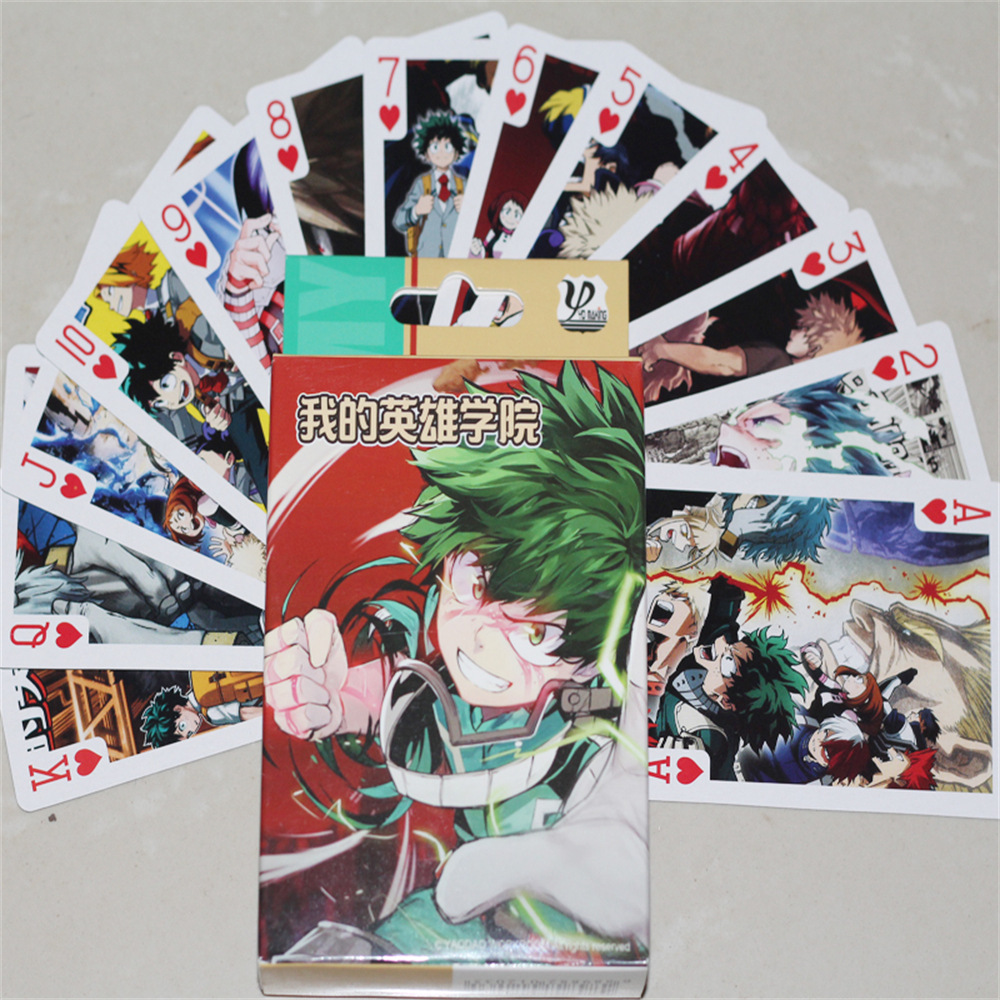 My Hero Academia anime Poker