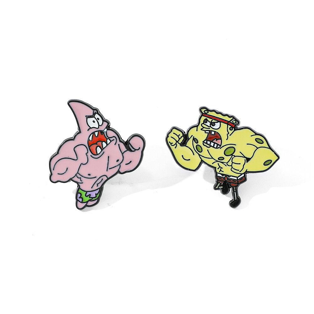 SpongeBob anime pin