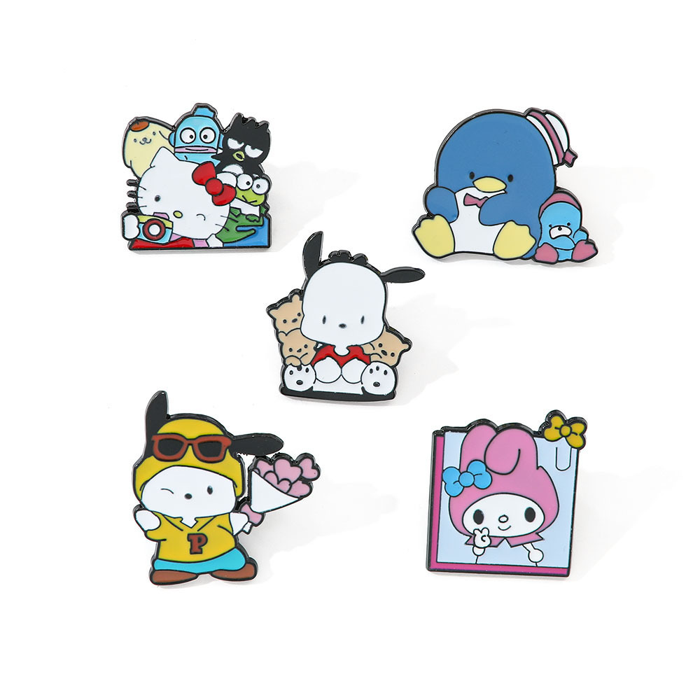 Kuromi anime pin