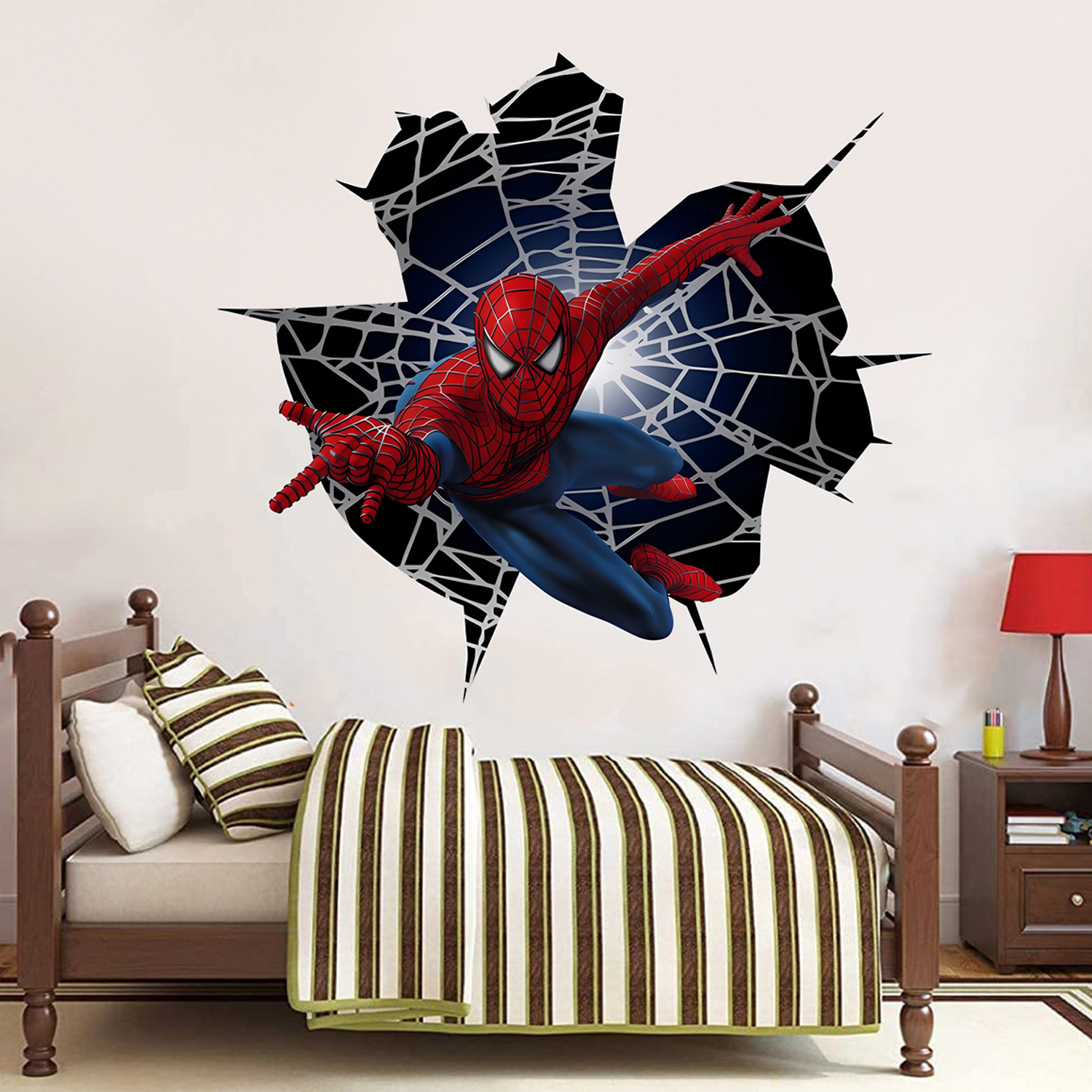 spider man anime 3D stickers