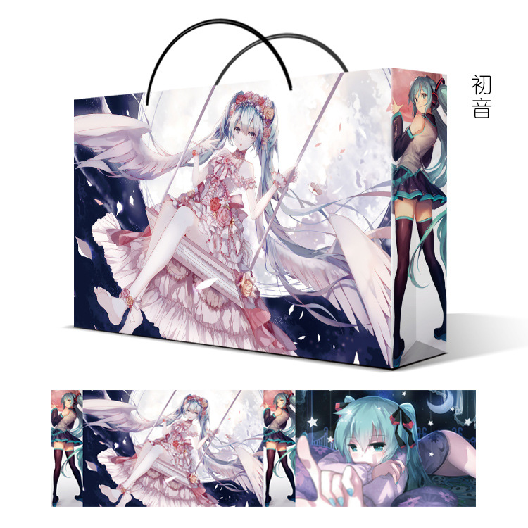 Hatsune Miku anime paper bag 58x40x11.8cm