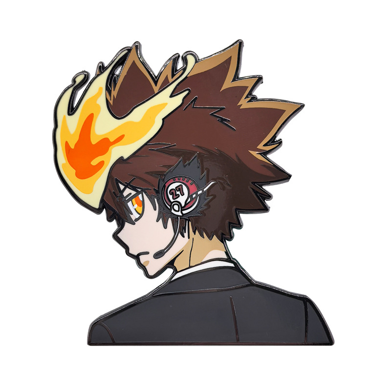 hitman reborn anime pin 3pcs a set