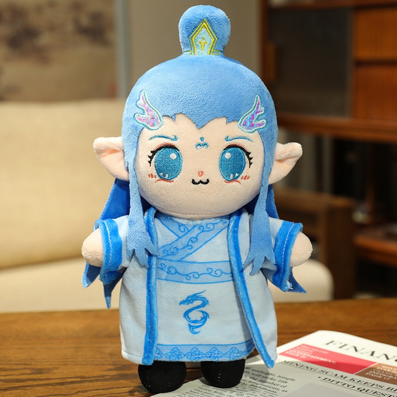 Ne zha anime Plush doll 28cm