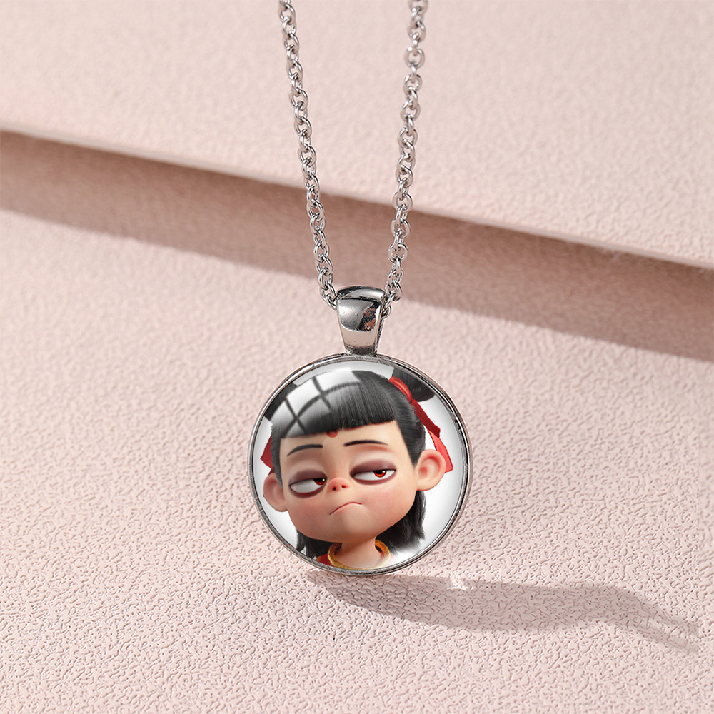 Ne zha anime necklace