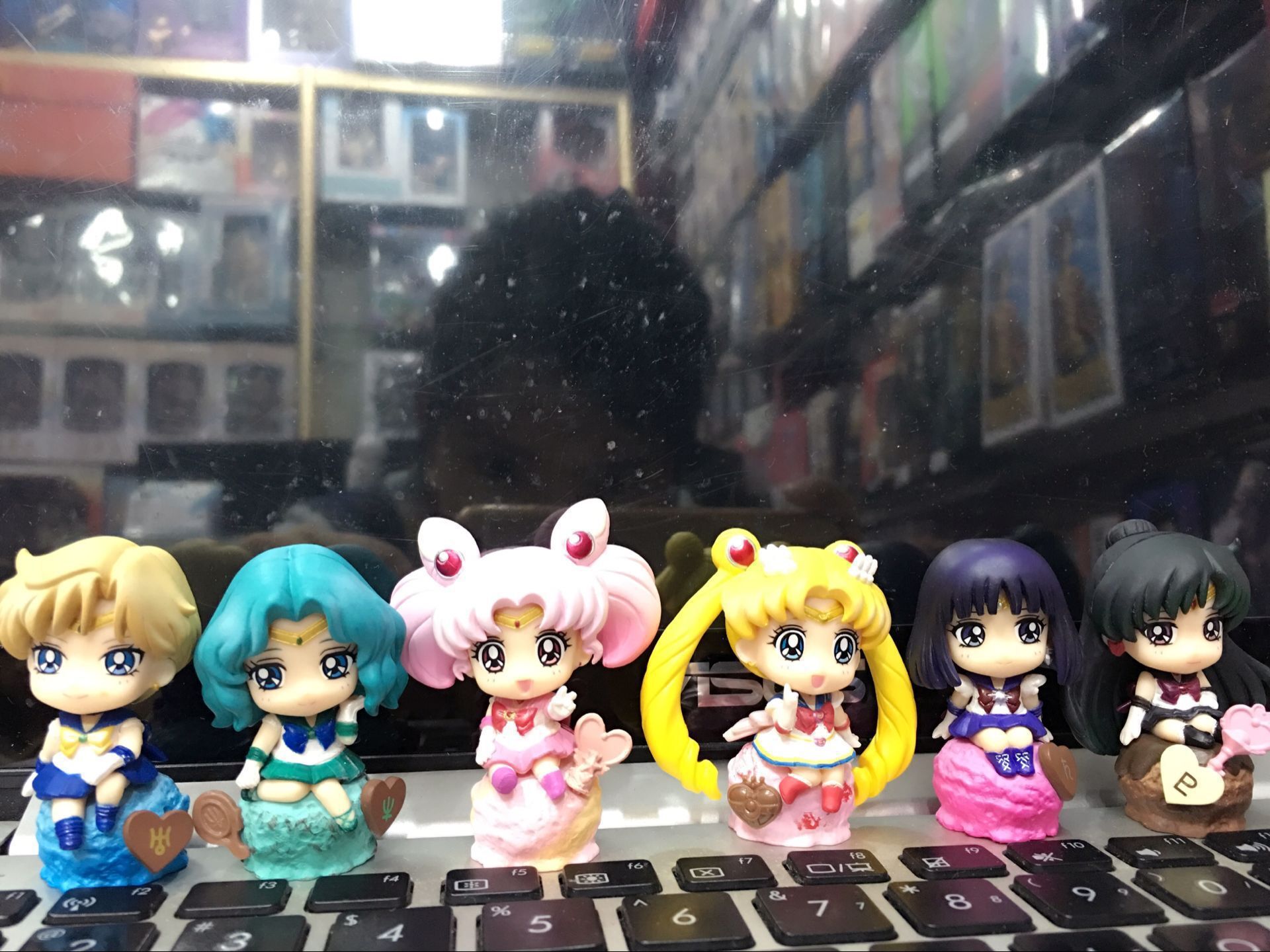 Sailor Moon Crystal anime figure 5-8cm 6 pcs a set