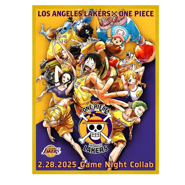 One Piece anime colored paper