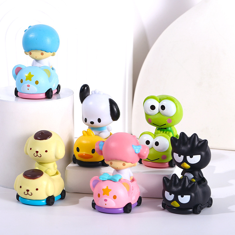 Kuromi anime figure 6*4cm 6pcs a set