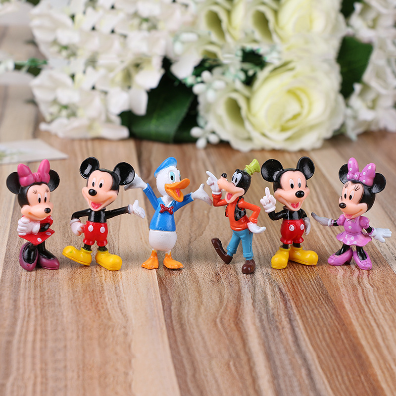 Disney anime figure 2.5*7cm 6pcs a set