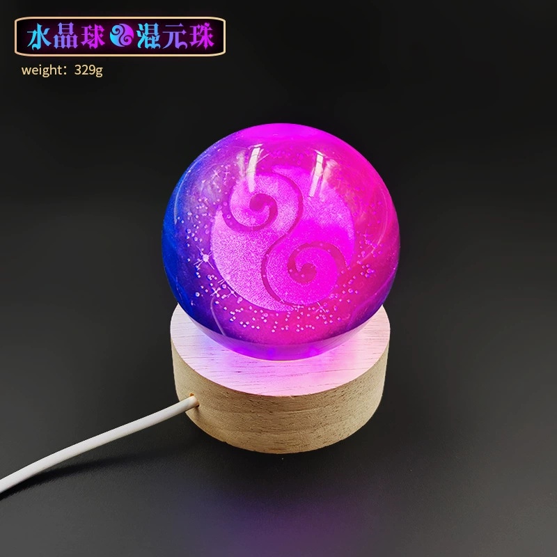 Ne Zha anime crystal ball+USB base