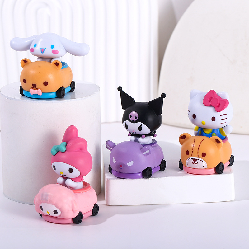 Kuromi anime figure 6*4cm 4pcs a set