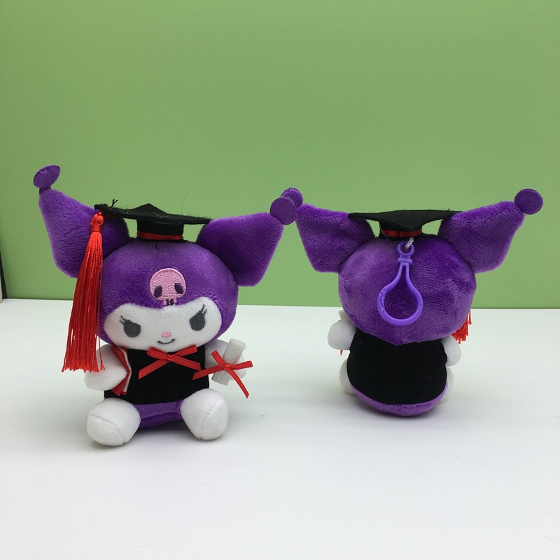 Kuromi anime Plush toy 12cm 10pcs a set