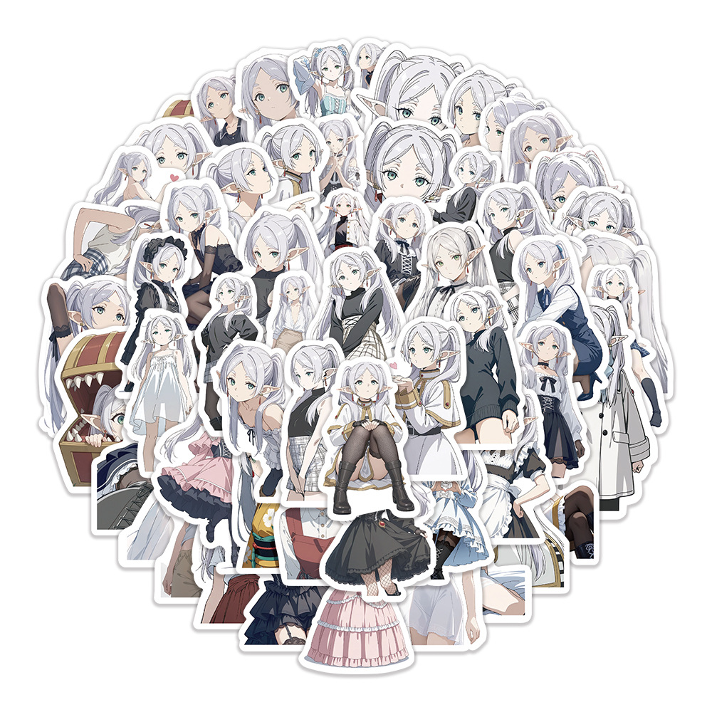 Sousou no Frieren anime waterproof stickers 60pcs a set