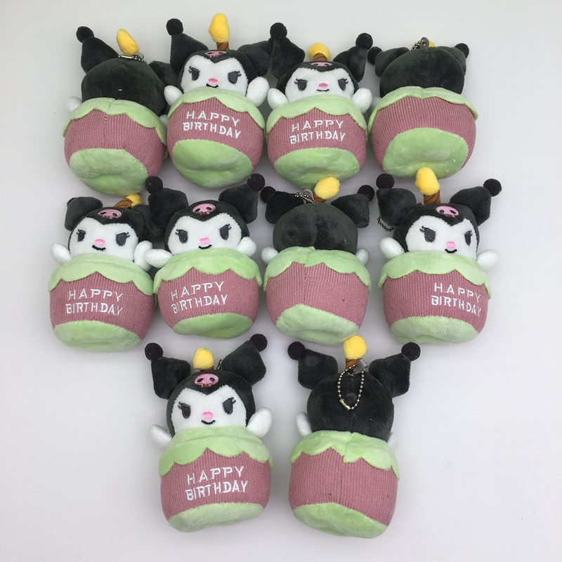 Kuromi anime Plush toy 13cm 10pcs a set