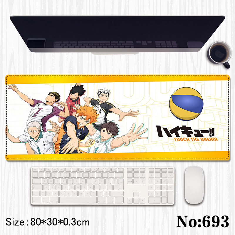 Haikyuu anime Mouse pad 80*30*0.3cm