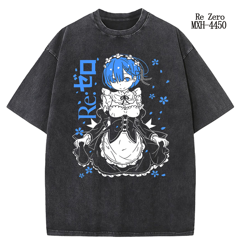Re Zero Kara Hajimeru Isekai Seikatsu anime T-shirt