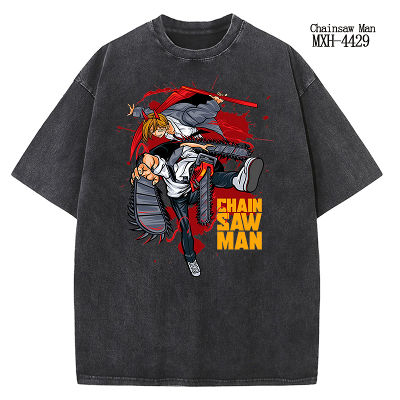 chainsaw man anime T-shirt