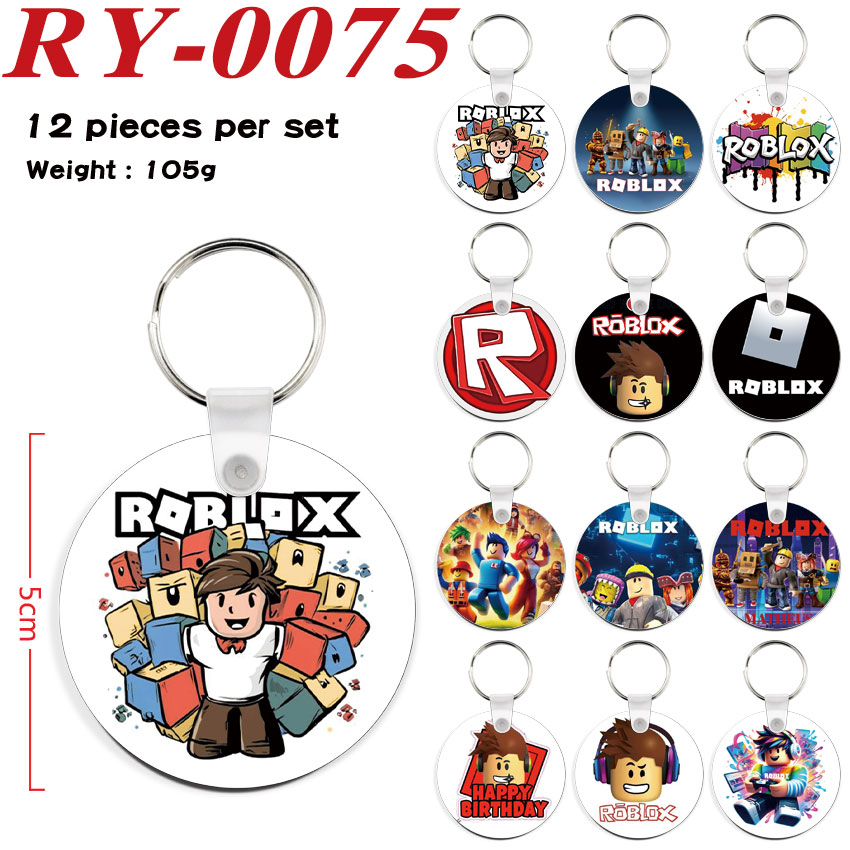 Roblox anime keychain 12 pcs a set