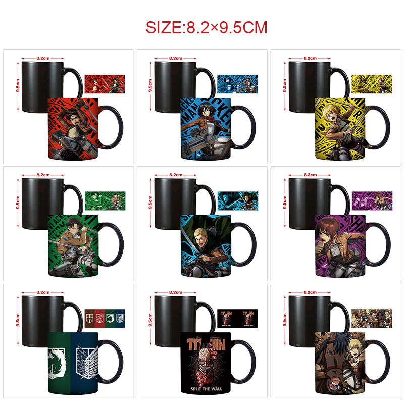 Attack on Titan anime cup 400ml