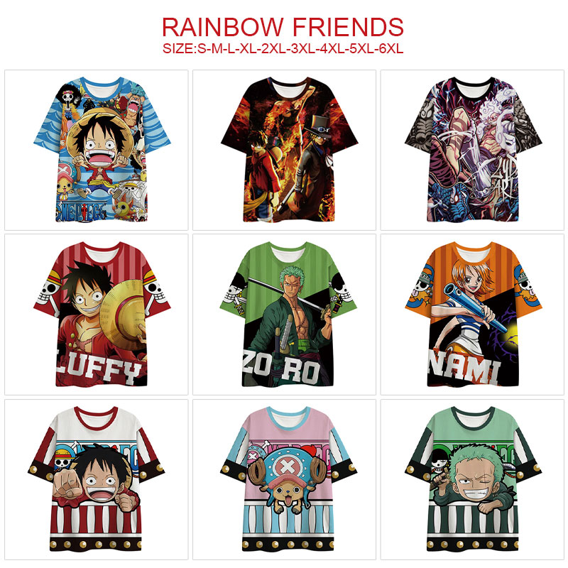 One Piece anime T-shirt