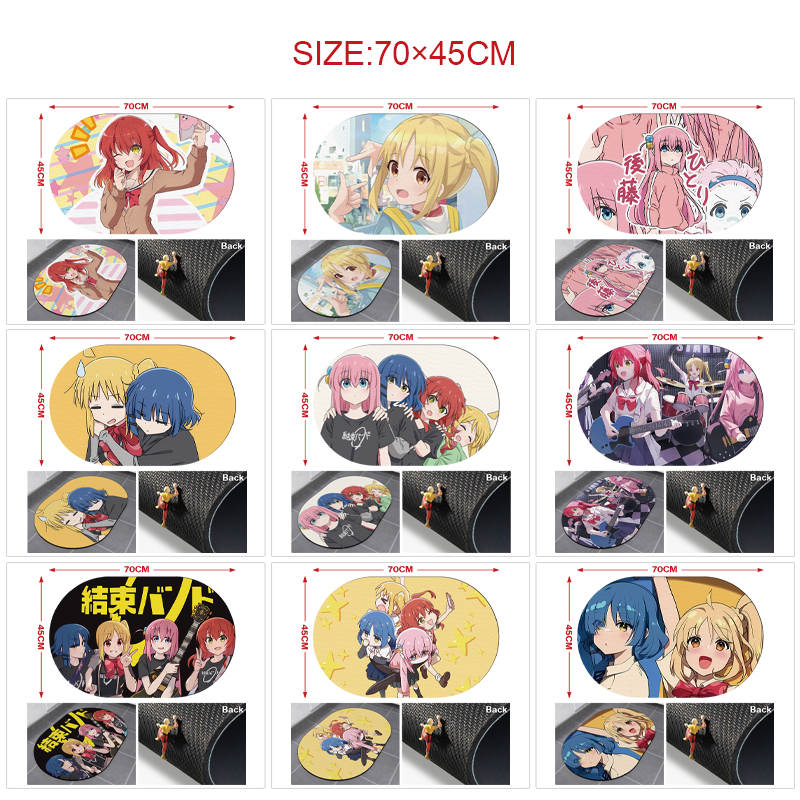 Bocchi the rock anime carpet 70*45cm