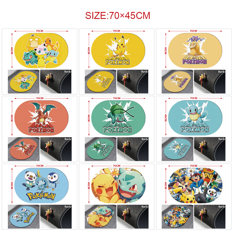 Pokemon anime carpet 70*45cm