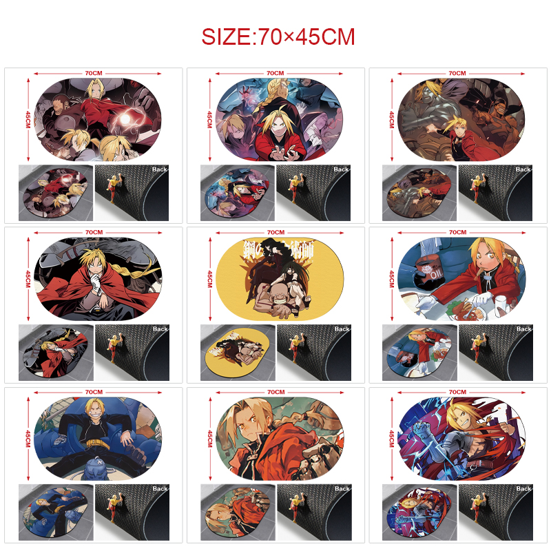 Fullmetal Alchemist anime carpet 70*45cm
