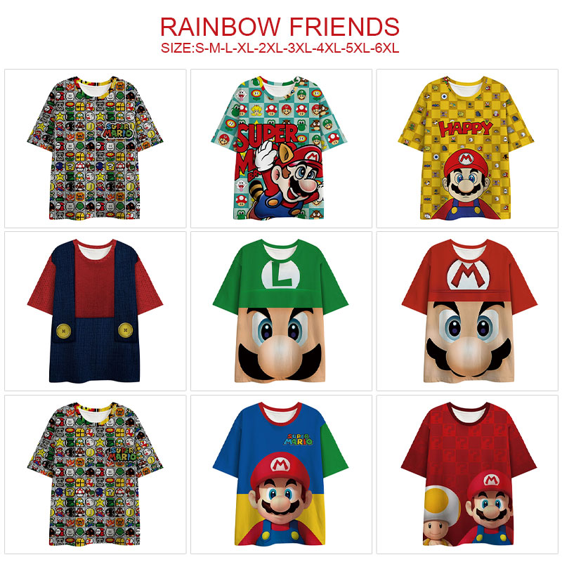 Super Mario anime T-shirt