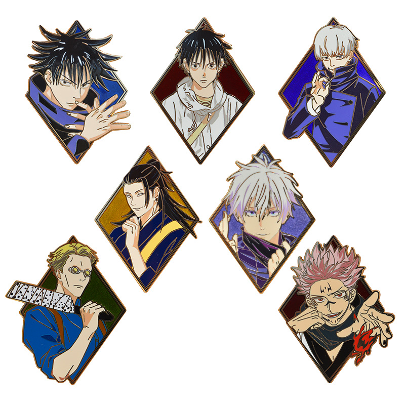 Jujutsu Kaisen anime pin 62mm
