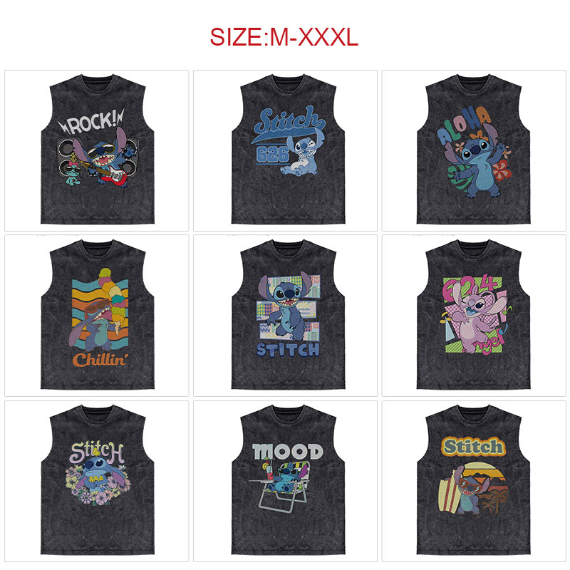 stitch anime vest