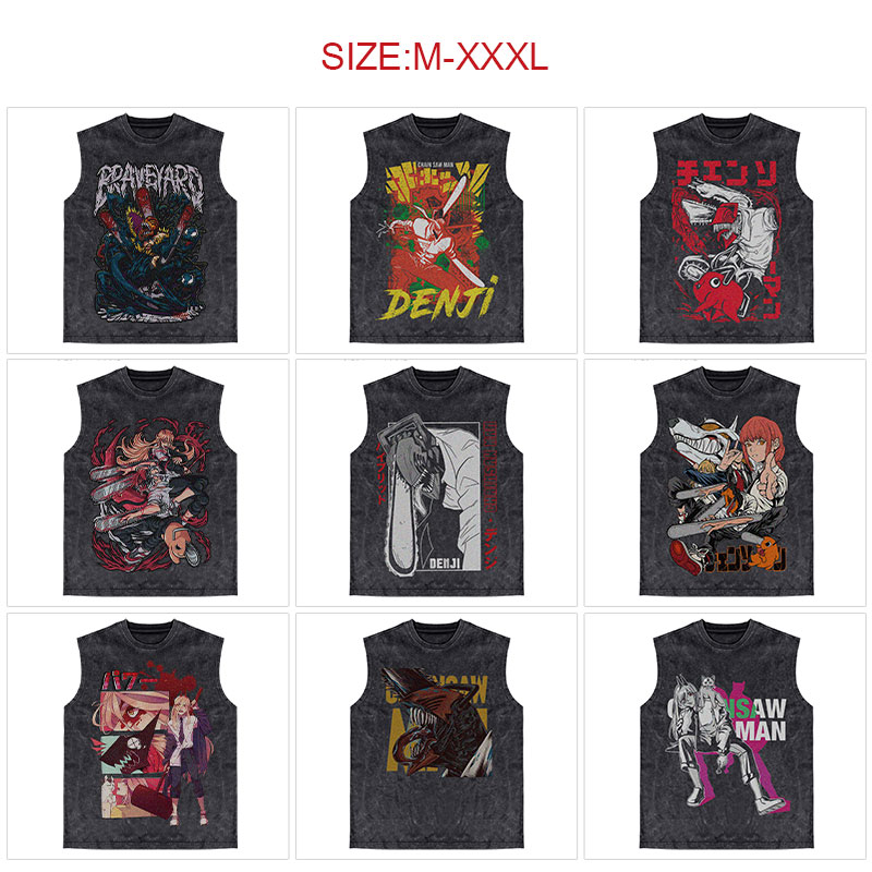 chainsaw man anime vest