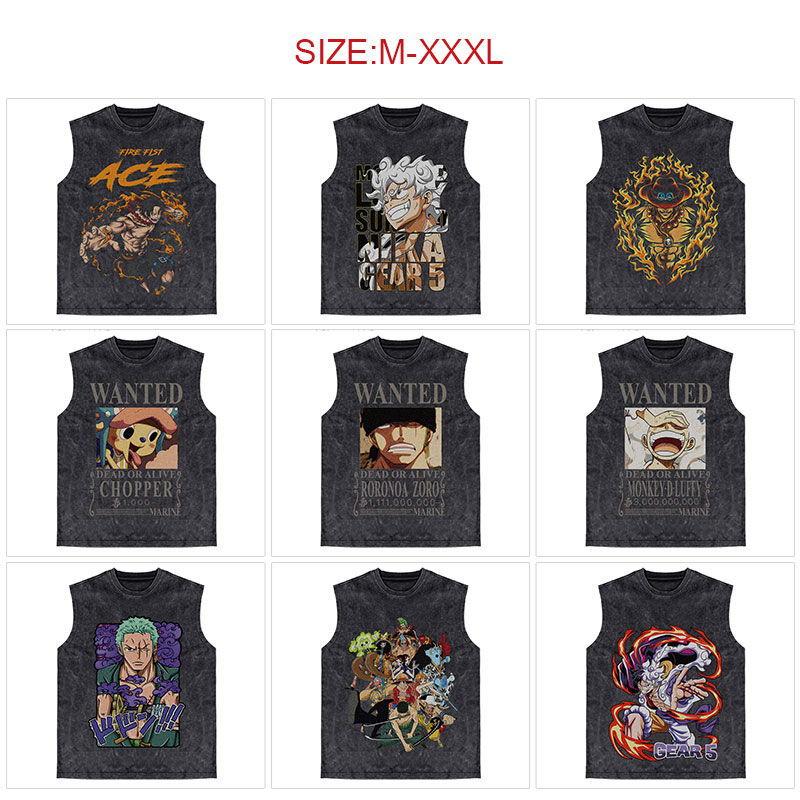 One Piece anime vest