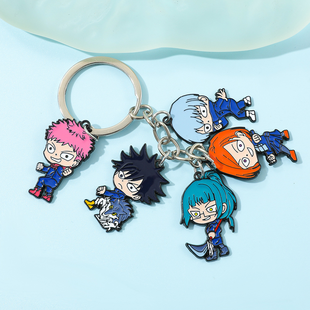 Jujutsu Kaisen anime keychain 5 pcs a set