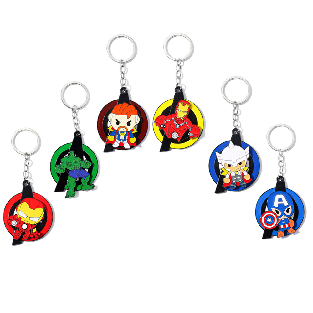 Avengers anime keychain