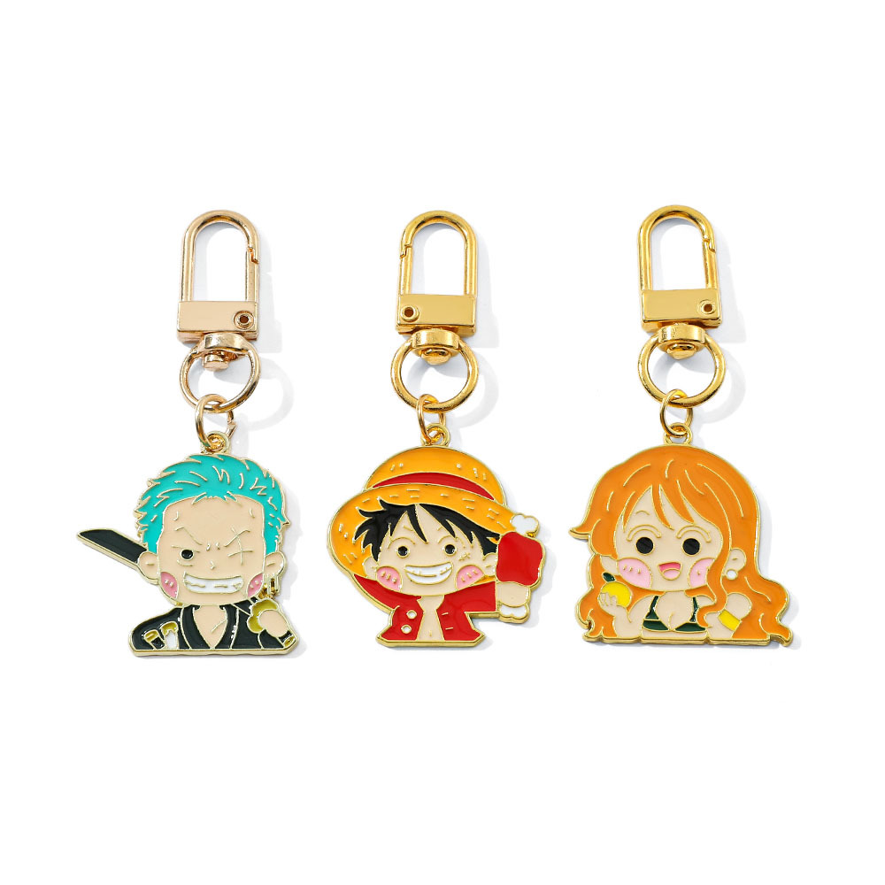 One Piece anime keychain