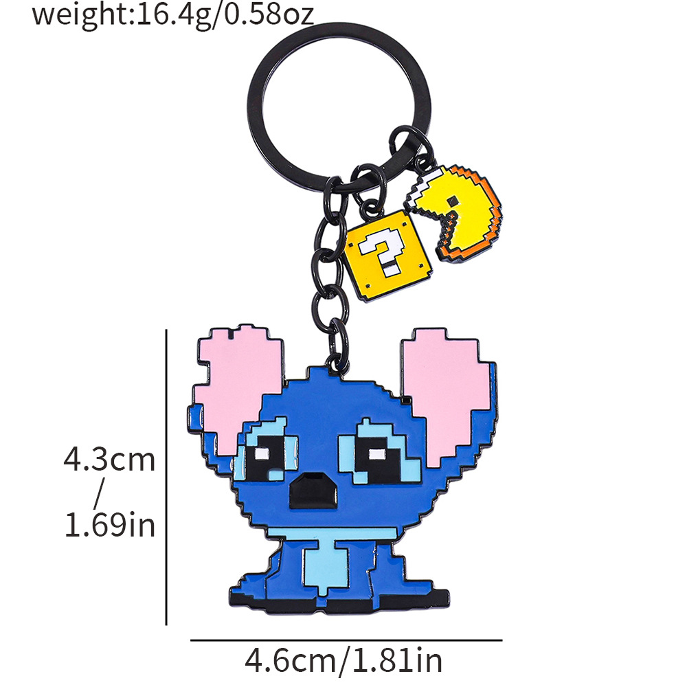 Minecraft anime keychain