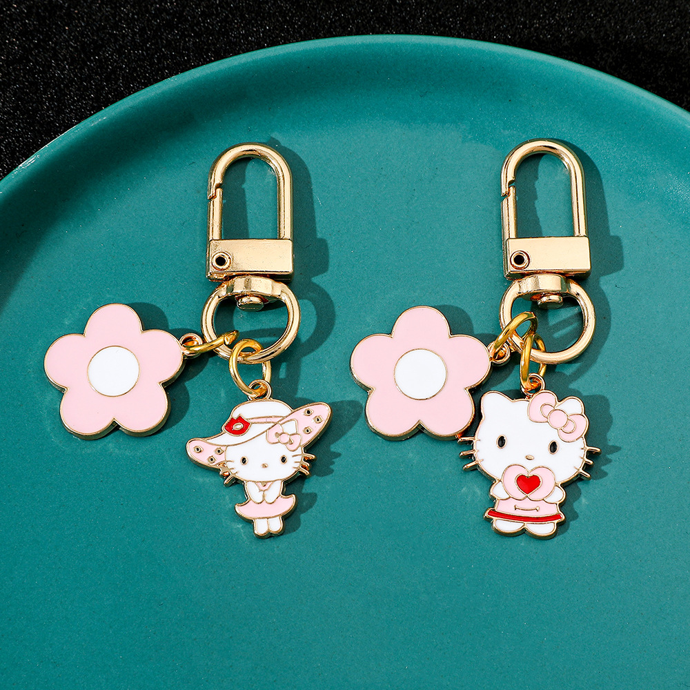hello kitty anime keychain