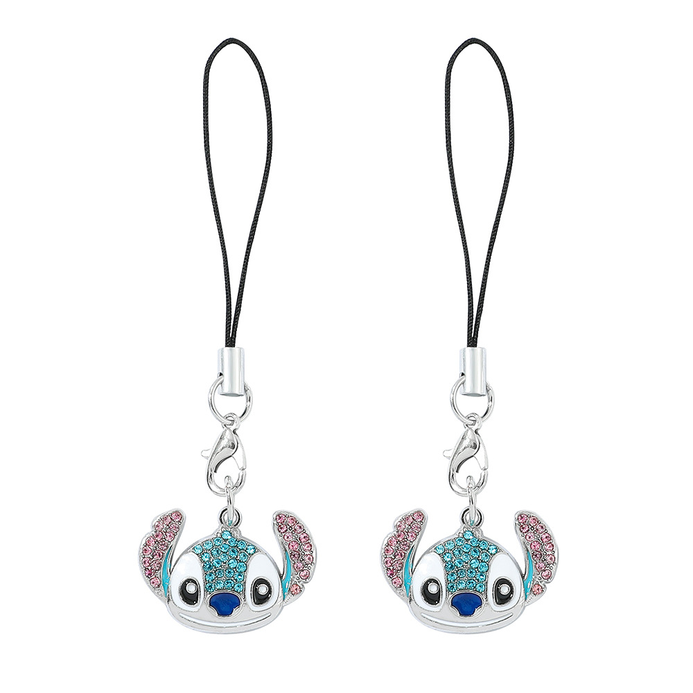 stitch anime keychain