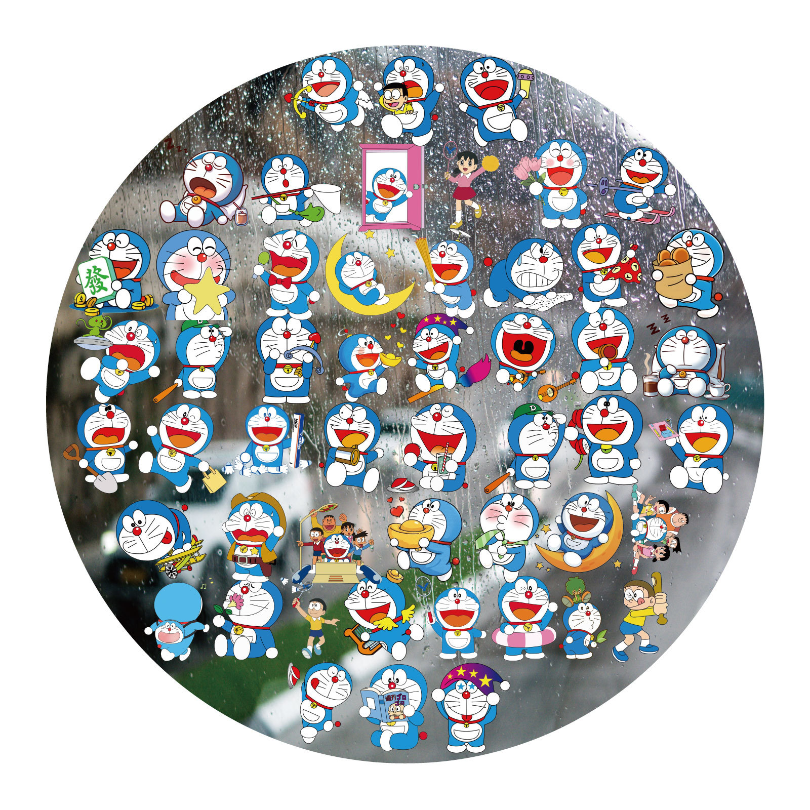 Doraemon anime 3D sticker price for a set of 51pcs