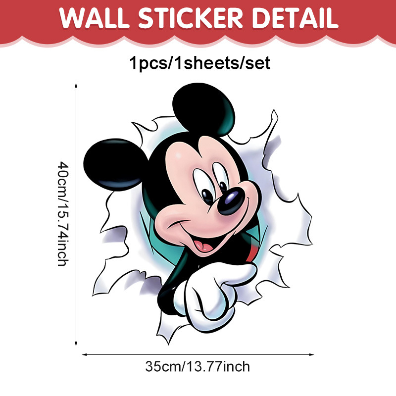 Disney anime 3D stickers