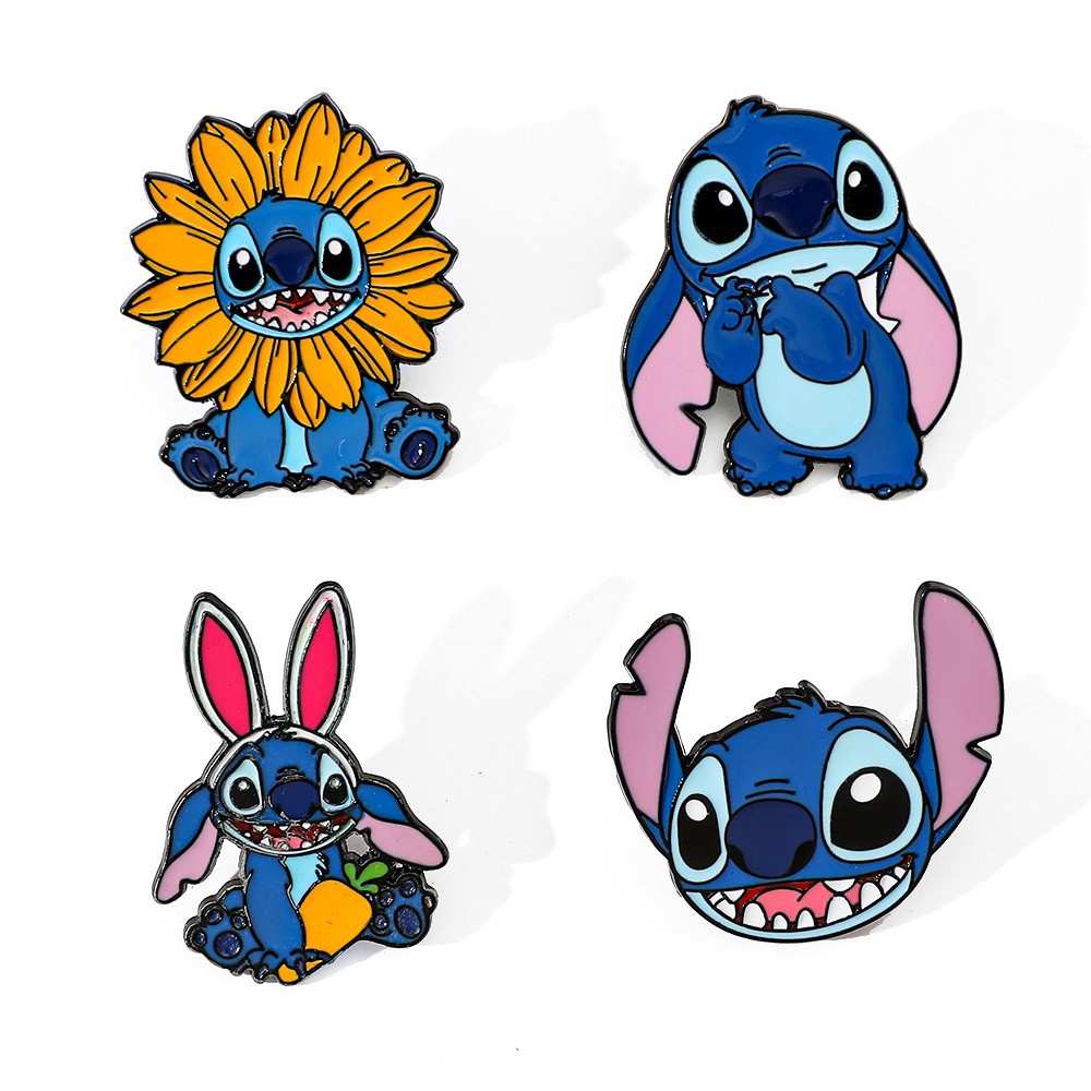 stitch anime pin