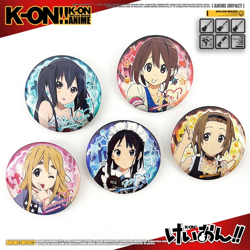 K-ON! anime pin