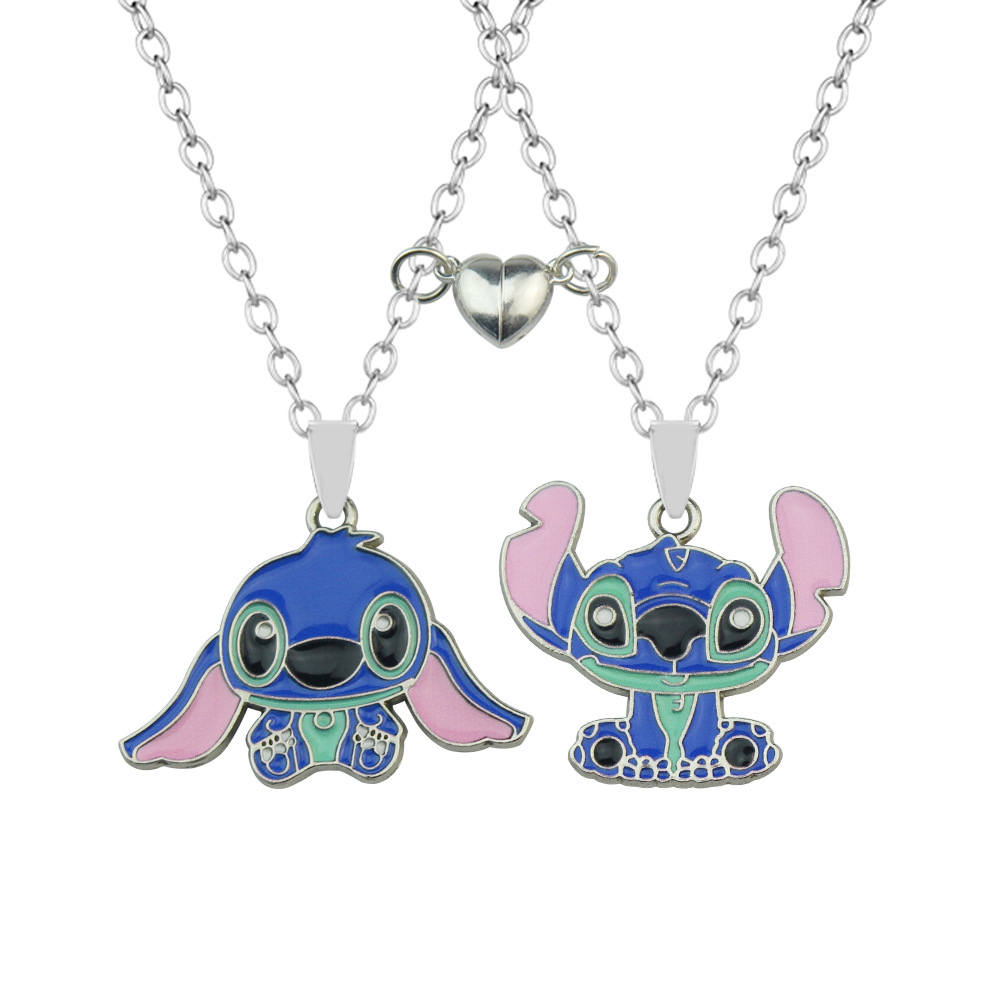 Stitch anime necklace