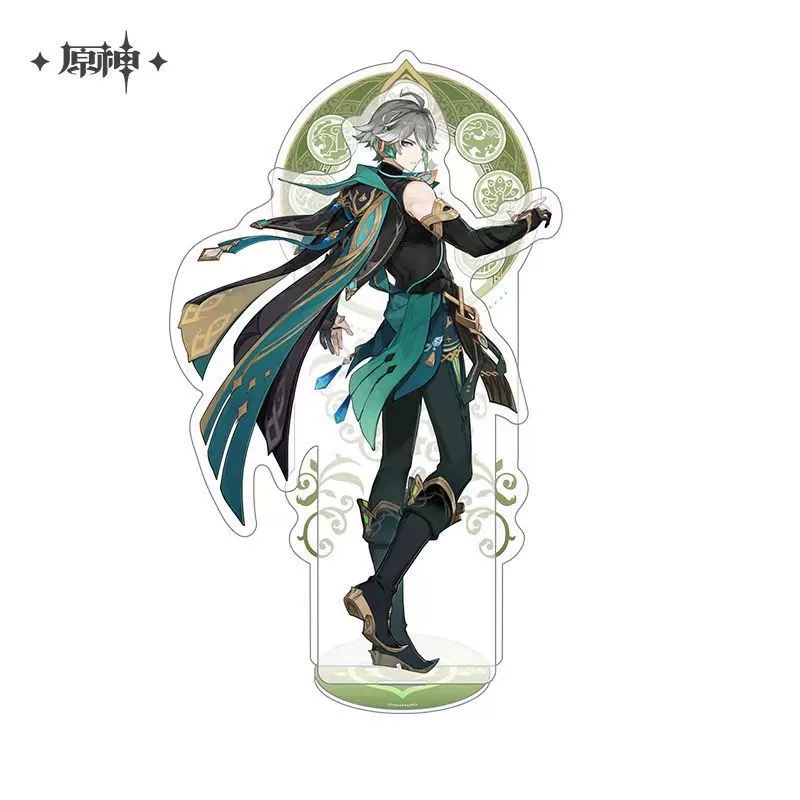 Genshin Impact anime standing plate