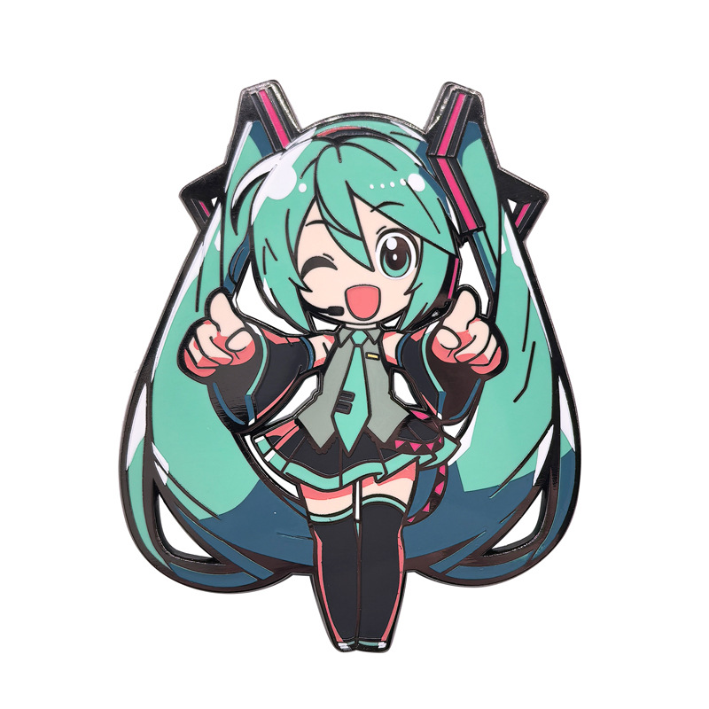 Hatsune Miku anime pin 3 pcs a set