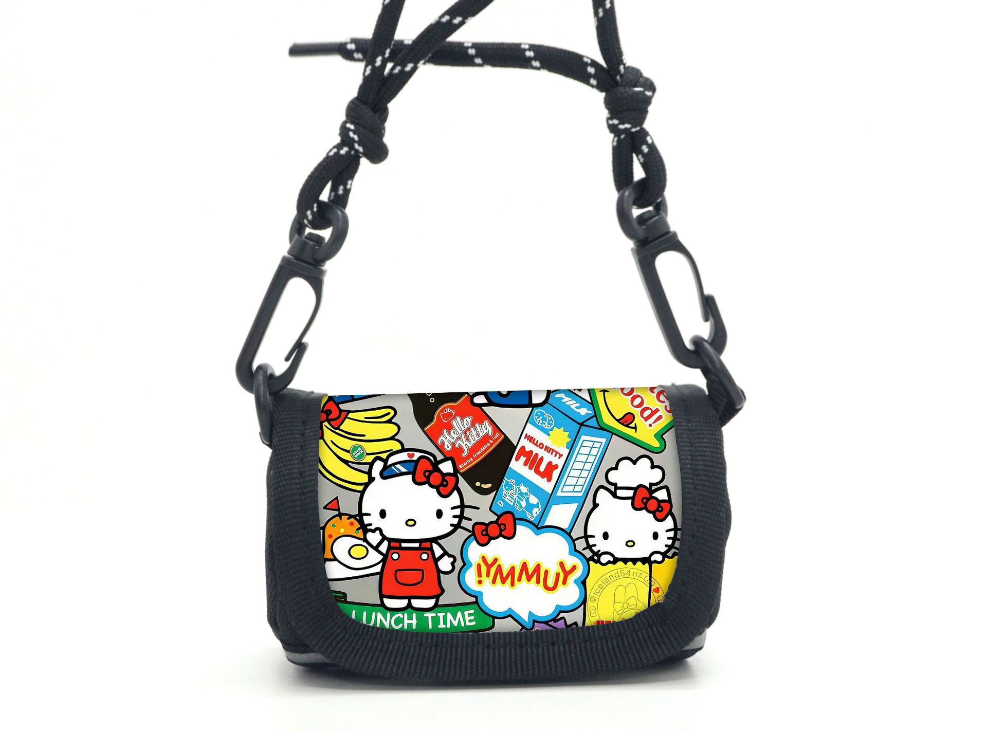 Kuromi anime messenger bag 9*6*6cm